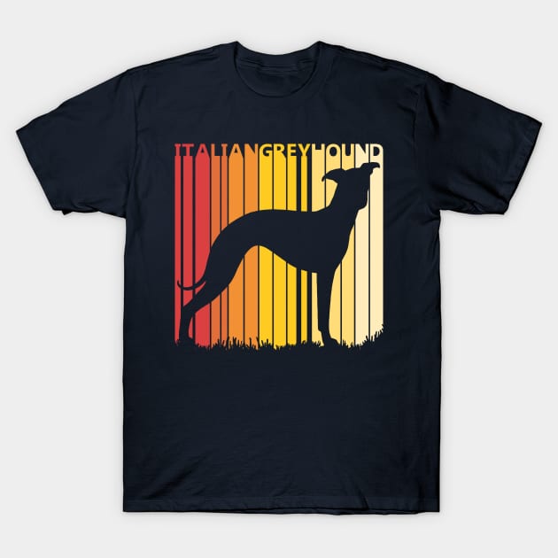 Vintage Italian Greyhound Dog T-Shirt by GWENT